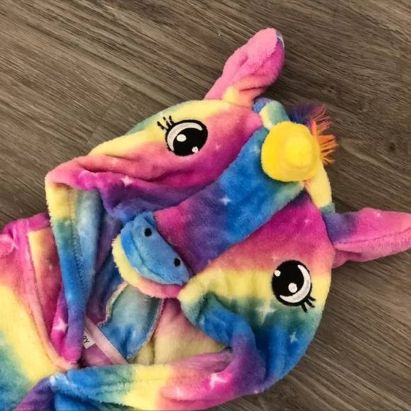 Unicorn Bathrope & Slippers Set - Picture 4 of 6